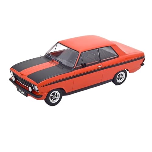 YLQERZ Modellauto Im Maßstab 1/18 Für Kadett B 1973 Orange Dekoration Legierung Auto Modell Hobby Sammlung Display Souvenir Für Die Sammlung(Orange) von YLQERZ