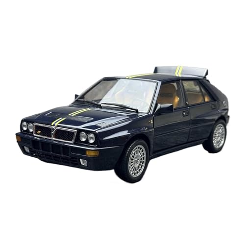YLQERZ Modellauto Im Maßstab 1/18 Für Lancia Delta HF Integrale Legierung Auto Modell Thema Szene Ornamente Blau Für Die Sammlung(Blue 1) von YLQERZ