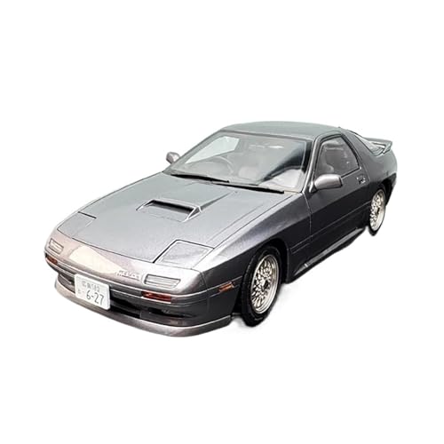 YLQERZ Modellauto Im Maßstab 1/18 Für Mazda Rx7 Fc3s Druckguss Legierung Automotive Modell Spielzeug Hobby Dekoration Für Die Sammlung(Silver) von YLQERZ