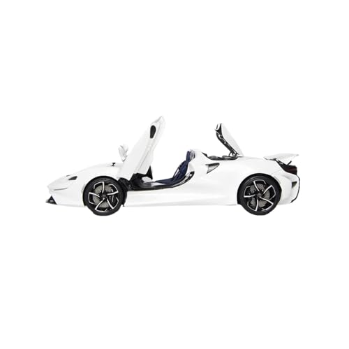 YLQERZ Modellauto Im Maßstab 1/18 Für McLaren Elva Legierung Auto Modell Zu Hause Dekoration Sammlung Hobby Souvenir Blau Für Die Sammlung(White) von YLQERZ