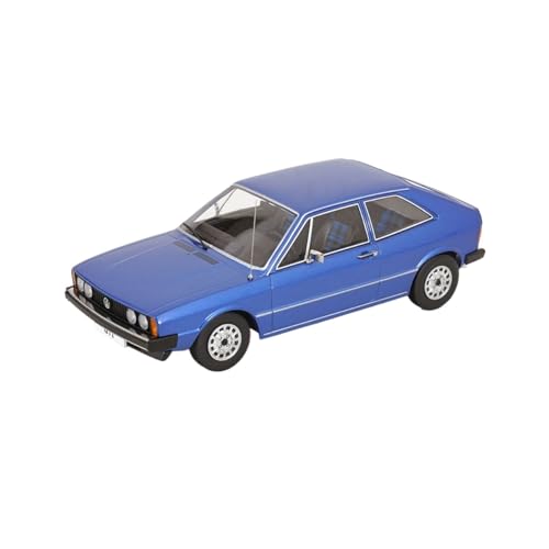 YLQERZ Modellauto Im Maßstab 1/18 Für VW Scirocco 1 GTI 1976 Multicolor Legierung Auto Modell Hause Desktop Dekoration Für Die Sammlung(Blue) von YLQERZ