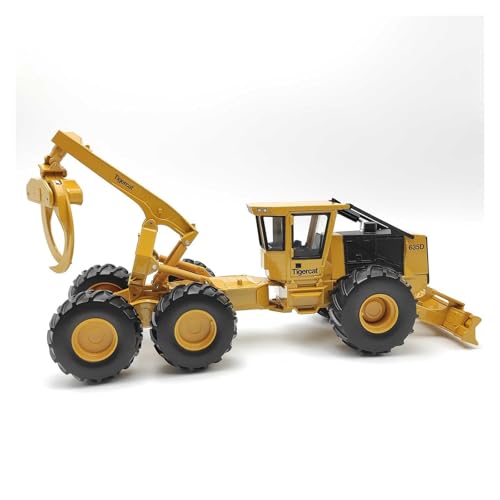 YLQERZ Modellauto Im Maßstab 1/32 Für Tigercat 635D Skidder Druckguss-Spielzeug-Legierung Engineering Auto Modell Auto Statische Metallornamente Für Die Sammlung von YLQERZ