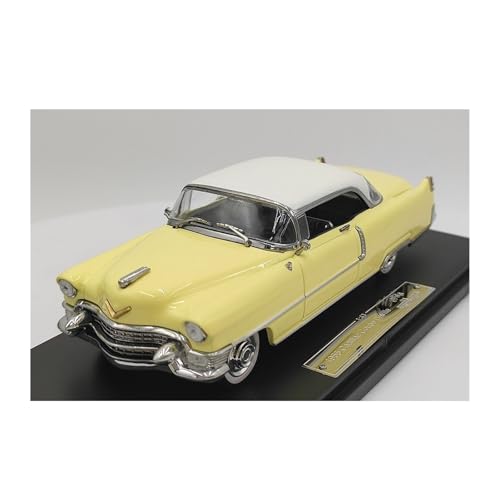 YLQERZ Modellauto Im Maßstab 1/43 Für Cadillac DeVille 1955 Legierungsautomodell Geeignet Für Geburtstags- Und Weihnachtsfahrzeuge Für Die Sammlung von YLQERZ