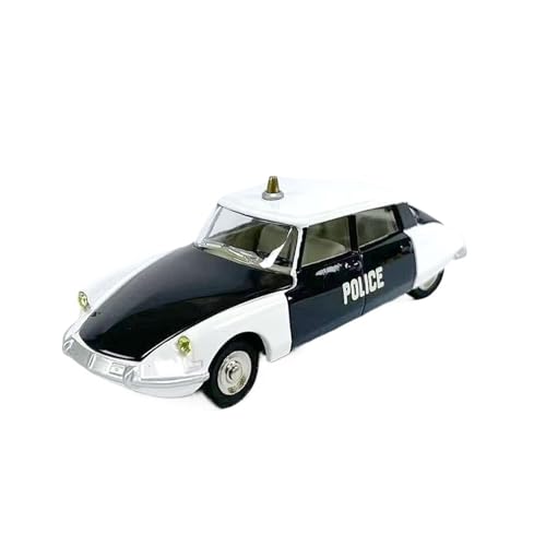 YLQERZ Modellauto Im Maßstab 1/43 Für Citroën DS 19 Citroen Polizei Auto Diecast Sand Tisch Modell Eingang Dekoration Für Die Sammlung YLQERZ Modellauto Im Maßstab 1/43 Für Citroën DS 19 Citroen Polizei Auto Diecast Sand Tisch Modell Eingang Dekoration Für Die Sammlung von YLQERZ