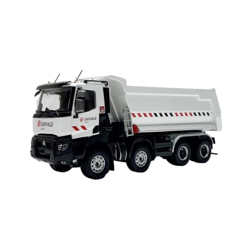 YLQERZ Modellauto Im Maßstab 1/43 Für LA Force EIFFACG Legierung Dump LKW Modell Mit Zu Öffnenden Hinteren Abdeckung Für Home Display Für Die Sammlung von YLQERZ