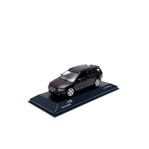 YLQERZ Modellauto Im Maßstab 1/43 Für Volvo V50 Legierung Automodell Erwachsene Spielzeug Sammlung Dekoration Souvenir Braun Für Die Sammlung von YLQERZ