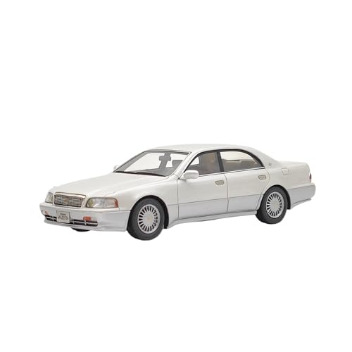 YLQERZ Modellauto Im Maßstab 1/43 Toyota Crown Majesta C Typ 1993 Harz Auto Modell Weiß Sammler Figur Für Erwachsene Für Die Sammlung(White) von YLQERZ