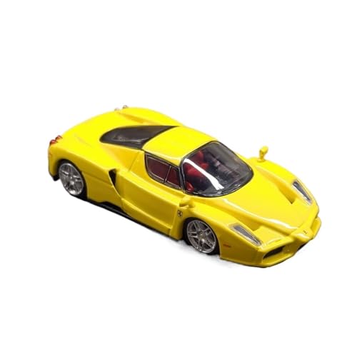 YLQERZ Modellauto Im Maßstab 1/64 Für Ferrari Legierung Auto Sammeln Modell Skala Metall Klassische Fahrzeug Souvenir Display Hobby Für Die Sammlung(Yellow) von YLQERZ