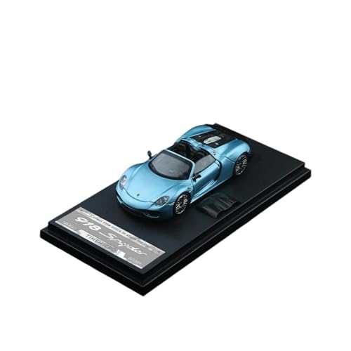YLQERZ Modellauto Im Maßstab 1/64 Für Porsche 918 Spyder Super Sport Auto Diecast Modell Metall Sammlung Ornamente Für Die Sammlung(Blue 1) von YLQERZ