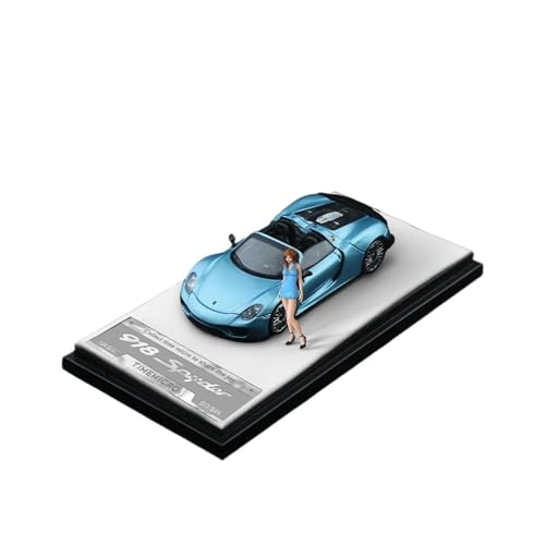 YLQERZ Modellauto Im Maßstab 1/64 Für Porsche 918 Spyder Super Sport Auto Diecast Modell Metall Sammlung Ornamente Für Die Sammlung(Blue 2) von YLQERZ