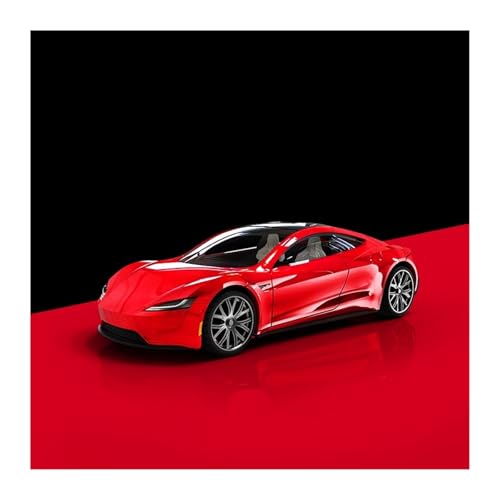 YLQERZ Modellauto Im Maßstab 1/64 Für Tesla Modell 3 Metall Rot Legierung Auto Modell Sammlung Dekorative Erwachsene Metall Casting Spielzeug Für Die Sammlung(Red) von YLQERZ