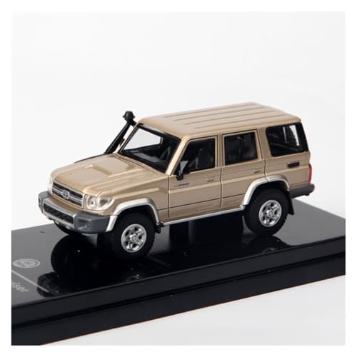 YLQERZ Modellauto Im Maßstab 1/64 Für Toyota Land 76 Kleine Skala Legierung Casting Fahrzeug Rot Home Dekoration Modell Auto Für Die Sammlung(Gold) von YLQERZ