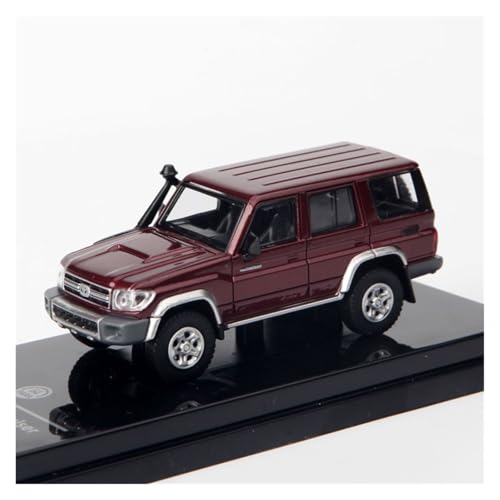 YLQERZ Modellauto Im Maßstab 1/64 Für Toyota Land 76 Kleine Skala Legierung Casting Fahrzeug Rot Home Dekoration Modell Auto Für Die Sammlung(Red) von YLQERZ