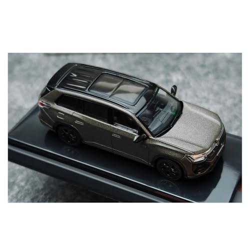 YLQERZ Modellauto Im Maßstab 1/64 Für Volkswagen Touran PRO Polizei Auto SUV Legierung Auto Modell Sammlung Miniatur Szene Ornamente Für Die Sammlung(Brown) von YLQERZ
