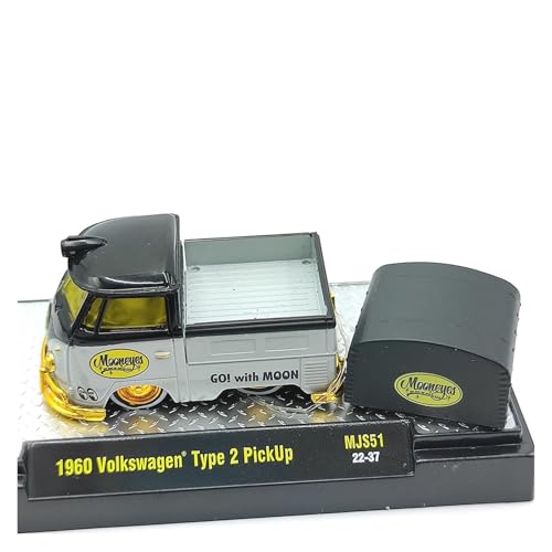 YLQERZ Modellauto Im Maßstab 1/64 Für Volkswagen Typ 2 Pickup 1960 Legierung Auto Modell Sammler Figur Schwarz Für Die Sammlung YLQERZ Modellauto Im Maßstab 1/64 Für Volkswagen Typ 2 Pickup 1960 Legierung Auto Modell Sammler Figur Schwarz Für Die Sammlung von YLQERZ