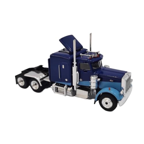 YLQERZ Modellauto Im Maßstab 1/87 Für 359 Traktor LKW Modell Kleine Skala Metall Desktop Ornamente Hobby Sammlung Blau Für Die Sammlung von YLQERZ