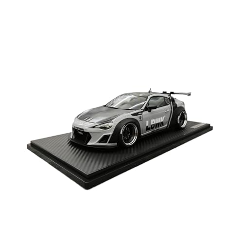 YLQERZ Modellauto Im Maßstab 1 18 Für Toyota 86 Wide Body Nation Simulation Harz Auto Modell Sammlung Ornamente Dekoration Für Die Sammlung(Gray) von YLQERZ