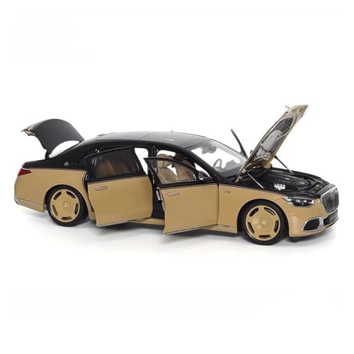YLQERZ Modellauto Im Maßstab 1:18 Für Alufelgen Vollständig Geöffnet Mercedes-Maybach S-Klasse 2021 Modell Zur Ausstellung Und Sammlung Für Die Sammlung von YLQERZ
