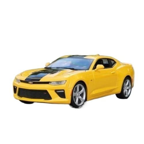 YLQERZ Modellauto Im Maßstab 1:18 Für Chevrolet Camaro SS Legierung Auto Modell Ornament Skala Metall Spielzeug Gelb Fahrzeug Für Die Sammlung(Yellow) von YLQERZ