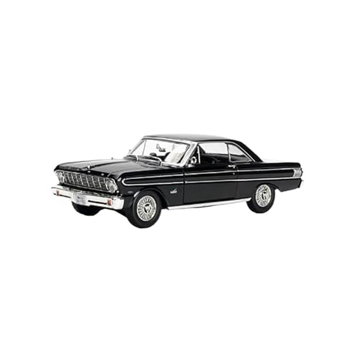 YLQERZ Modellauto Im Maßstab 1:18 Für Falcon 1964 Legierung Auto Modell Sammlerstücke Statische Ornamente Erwachsene Hobby Spielzeug Für Die Sammlung(Black) von YLQERZ
