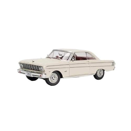 YLQERZ Modellauto Im Maßstab 1:18 Für Falcon 1964 Legierung Auto Modell Sammlerstücke Statische Ornamente Erwachsene Hobby Spielzeug Für Die Sammlung(White) von YLQERZ