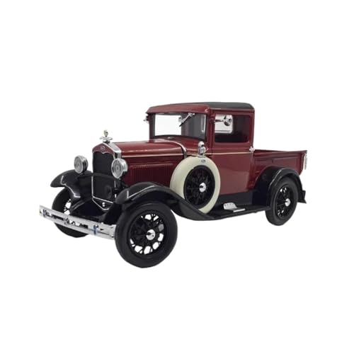 YLQERZ Modellauto Im Maßstab 1:18 Für Ford A 1931 Oldtimer Legierung Automodell Adult Classic Collection Statische Anzeige Für Die Sammlung(Red) von YLQERZ