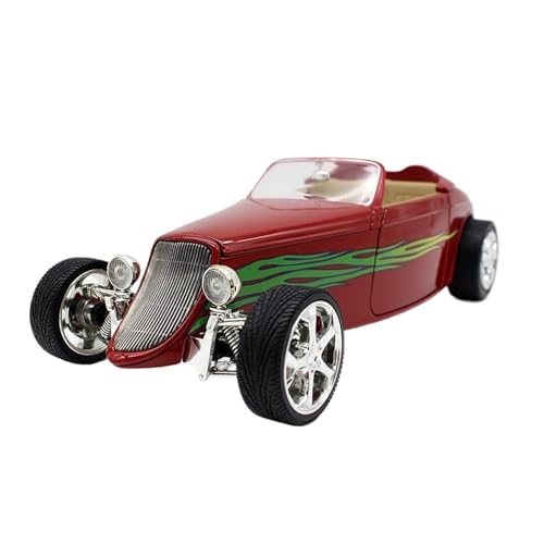 YLQERZ Modellauto Im Maßstab 1:18 Für Ford Cabrio Modell 1933 Retro Klassische Auto Legierung Sammlung Display Stand Ornamente Für Die Sammlung von YLQERZ