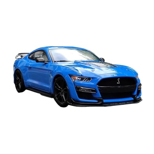 YLQERZ Modellauto Im Maßstab 1:18 Für Ford Mustang Shelby GT500 Cobra Legierung Auto Modell Erwachsene Sammeln Hobby Spielzeug Für Die Sammlung(Blue) von YLQERZ