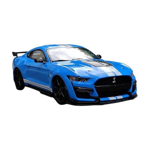 YLQERZ Modellauto Im Maßstab 1:18 Für Ford Mustang Shelby GT500 Cobra Legierung Auto Modell Erwachsene Sammeln Hobby Spielzeug Für Die Sammlung(Light Blue) von YLQERZ