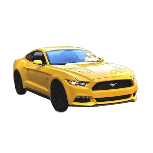 YLQERZ Modellauto Im Maßstab 1:18 Für Ford Mustang Shelby GT500 Cobra Legierung Auto Modell Erwachsene Sammeln Hobby Spielzeug Für Die Sammlung(Yellow) von YLQERZ