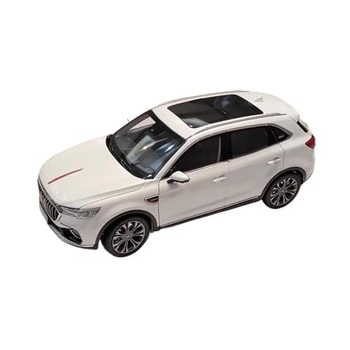 YLQERZ Modellauto Im Maßstab 1:18 Für HongQI HS5 Off-Road SUV Legierung Auto Modell Statische Souvenir Display Sammlung Fahrzeug Dekoration Für Die Sammlung(White) von YLQERZ