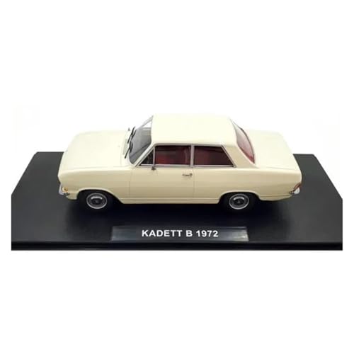 YLQERZ Modellauto Im Maßstab 1:18 Für Kadett B 1972 Legierung Automodell Souvenir Display Sammlung Spielzeug Dekoration Für Die Sammlung(White) von YLQERZ