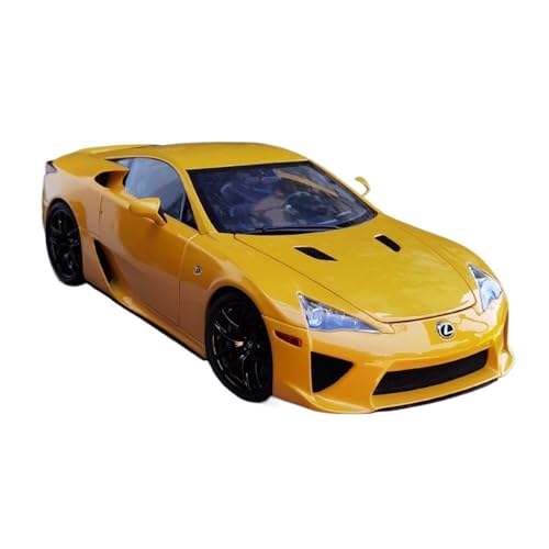 YLQERZ Modellauto Im Maßstab 1:18 Für Lexus LFA Legierung Vollöffnung Sportwagen Modellsammlung Display Hobby Spielzeug (Weiß) Für Die Sammlung(Yellow) von YLQERZ