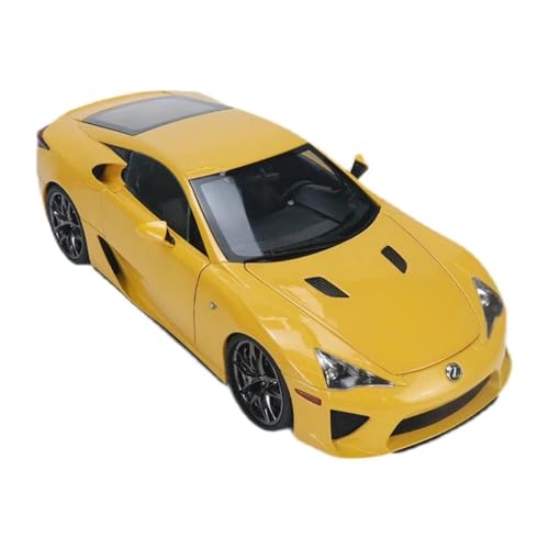 YLQERZ Modellauto Im Maßstab 1:18 Für Lexus LFA Street Edition Perle Gelb Auto Diecast Modell Hobby Spielzeug Sammlung Für Die Sammlung von YLQERZ