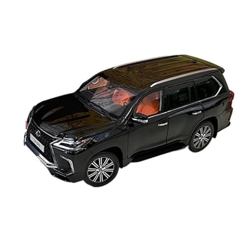 YLQERZ Modellauto Im Maßstab 1:18 Für Lexus LX570 Off-Road SUV Legierung Auto Modell Sammlung Büro Dekoration Sammlung Hobby Für Die Sammlung(Black) von YLQERZ