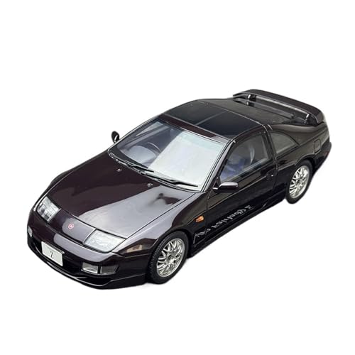 YLQERZ Modellauto Im Maßstab 1:18 Für Nissan Fairlady Z (Z32) Version R Automodell Aus Kunstharz Vollständig Geschlossene Statische Ornamente (lila) Für Die Sammlung(Purple) von YLQERZ