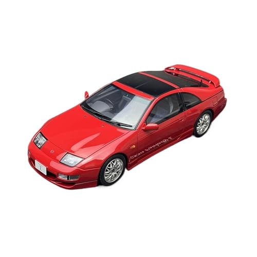 YLQERZ Modellauto Im Maßstab 1:18 Für Nissan Fairlady Z (Z32) Version R Automodell Aus Kunstharz Vollständig Geschlossene Statische Ornamente (lila) Für Die Sammlung(Red) von YLQERZ