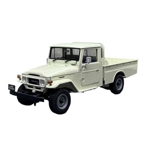 YLQERZ Modellauto Im Maßstab 1:18 Für Toyota Land Cruiser LC40 Pickup Legierung Off-Road Fahrzeug Auto Modell Sammlung Weiß Für Die Sammlung(White) von YLQERZ