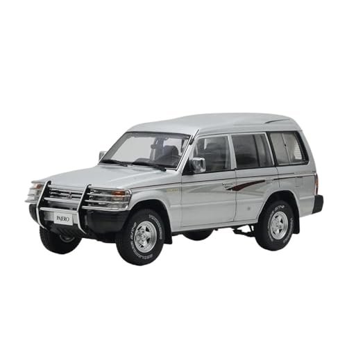 YLQERZ Modellauto Im Maßstab 1:18 Verhältnis Für Mitsubishi Pajero V31 Urban Off-Road Fahrzeug Legierung Automodell Für Die Sammlung(Silver) von YLQERZ