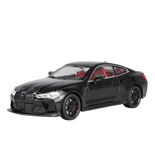 YLQERZ Modellauto Im Maßstab 1:24 Für BMW M4 Legierung Modell Pull Back Sound Und Licht Auto Spielzeug Ornamente Sammlung Für Die Sammlung(Black) von YLQERZ