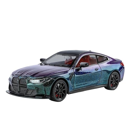 YLQERZ Modellauto Im Maßstab 1:24 Für BMW M4 Legierung Modell Pull Back Sound Und Licht Auto Spielzeug Ornamente Sammlung Für Die Sammlung(Gradient Color) von YLQERZ