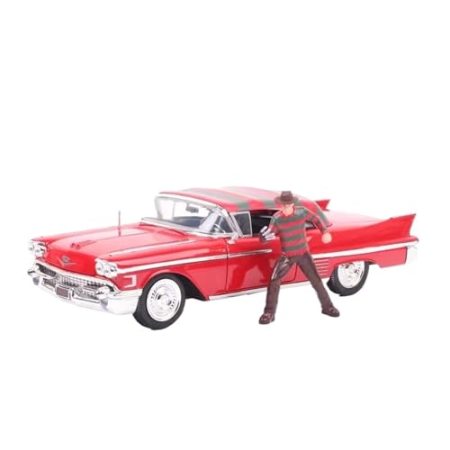 YLQERZ Modellauto Im Maßstab 1:24 Für Cadillac 62 Serie Vollmetallguss Ornamente Legierung Automodell Rotes Spielzeug Für Die Sammlung YLQERZ Modellauto Im Maßstab 1:24 Für Cadillac 62 Serie Vollmetallguss Ornamente Legierung Automodell Rotes Spielzeug Für Die Sammlung von YLQERZ