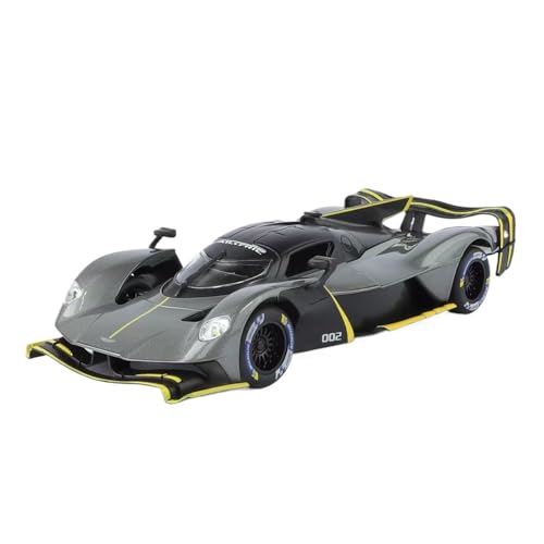 YLQERZ Modellauto Im Maßstab 1:24 Für Martin Valkyrie Sport Auto Sound Und Licht Pull Back Spielzeug Sound Wirkung Modell Ornamente Für Die Sammlung(Gray) von YLQERZ