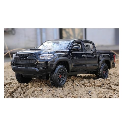 YLQERZ Modellauto Im Maßstab 1:27 Für Toyota Tacoma Pickup Legierung Auto Modell Sammlung Simulierte Spielen Spielzeug Für Die Sammlung(Black) von YLQERZ