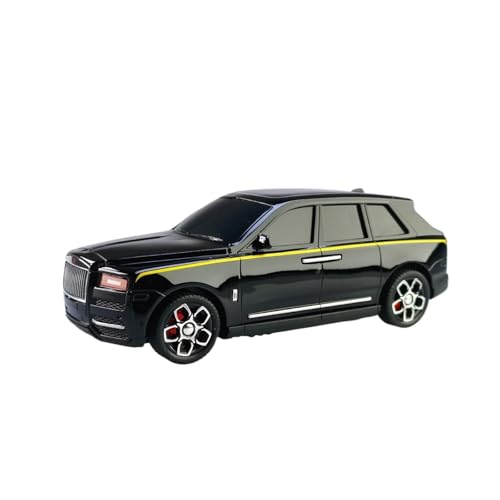 YLQERZ Modellauto Im Maßstab 1:32 Für Rolls-Royce Cullinan Geländewagen Pure Pull-Back No-Door Alloy Car Model Toy Ornaments Für Die Sammlung(Black) von YLQERZ