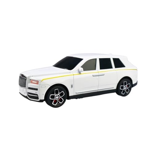 YLQERZ Modellauto Im Maßstab 1:32 Für Rolls-Royce Cullinan Geländewagen Pure Pull-Back No-Door Alloy Car Model Toy Ornaments Für Die Sammlung(White) von YLQERZ