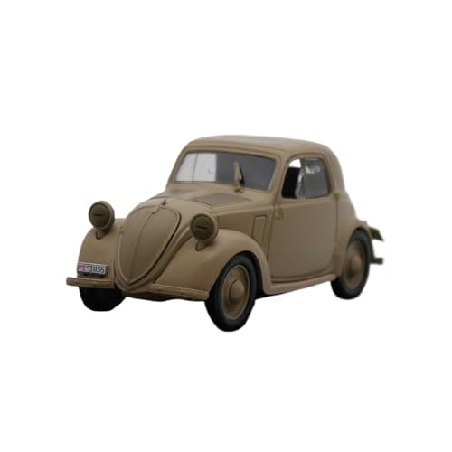 YLQERZ Modellauto Im Maßstab 1:43 Für 500 A Topolino Militärlegierung Druckgussautomodell Für Die Bastlersammlung Für Die Sammlung von YLQERZ