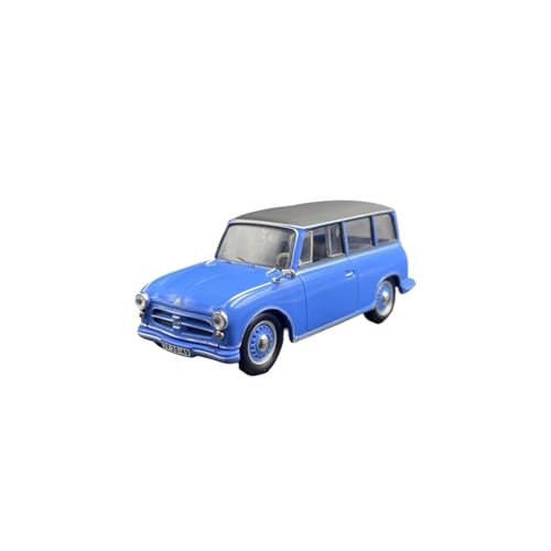 YLQERZ Modellauto Im Maßstab 1:43 Für AWZ P70 Kombi 1957 Legierung Oldtimer-Modell (blau) Für Display Und Sammlung Für Die Sammlung von YLQERZ