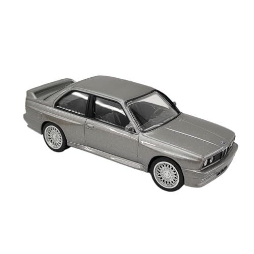 YLQERZ Modellauto Im Maßstab 1:43 Für BMW M3 Grau Silber Legierung Auto Modell Metall Casting Fahrzeug Party Für Erwachsene Silber Für Die Sammlung von YLQERZ
