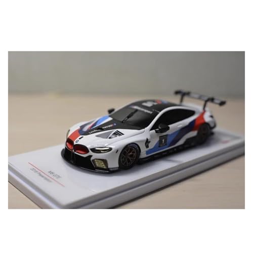 YLQERZ Modellauto Im Maßstab 1:43 Für BMW M8 GTE Präsentation 1# 2018 Show Car Harz Modell Fahrzeug Spielzeug Display Dekoration Für Die Sammlung von YLQERZ
